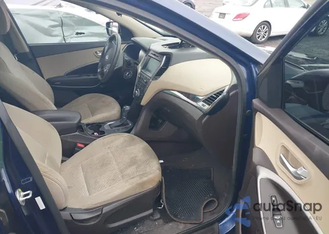 2017 Hyundai Santa Fe Sport 2.4L из США, поврежденный, VIN 5XYZU3LB7HG418300